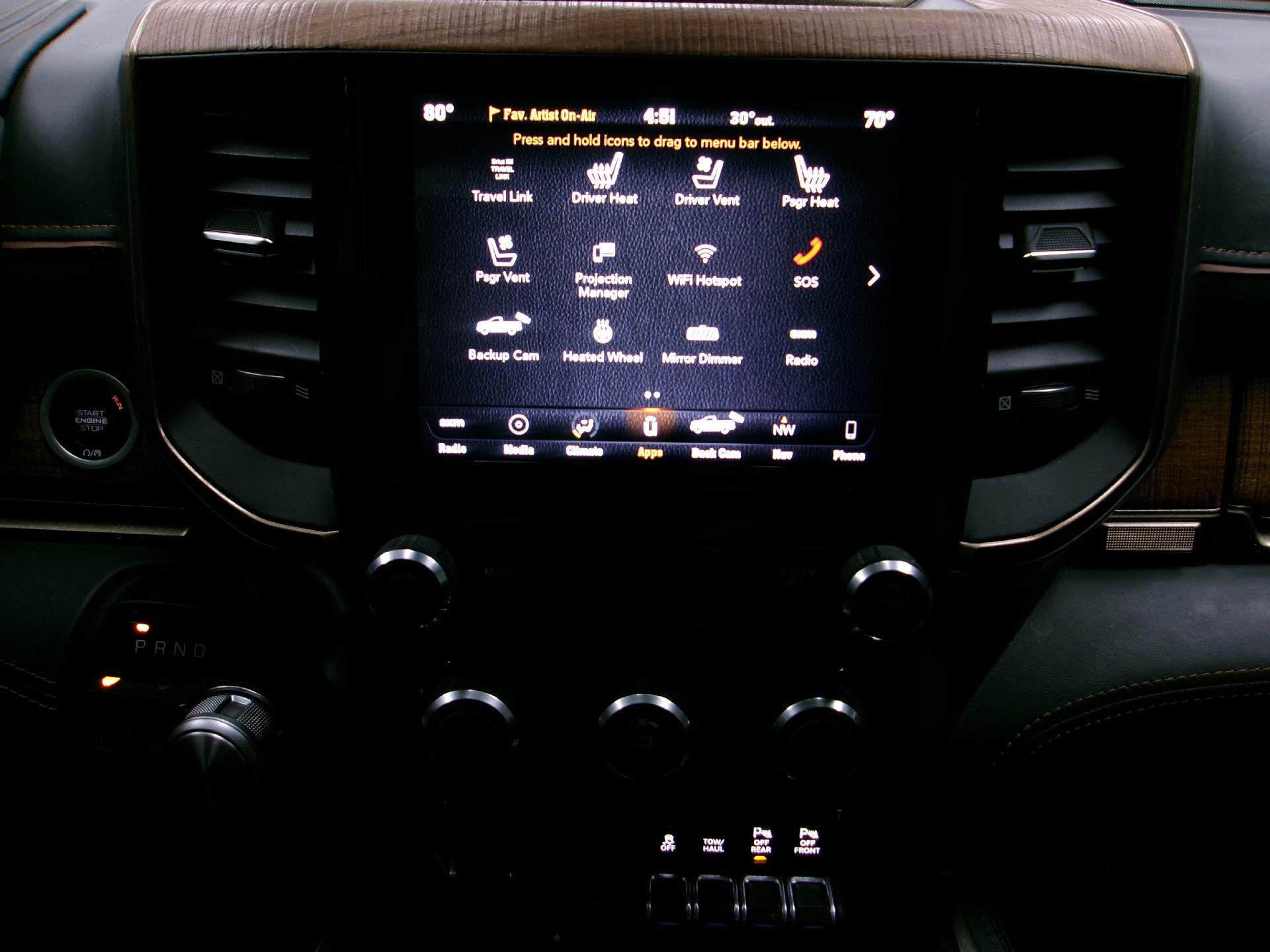 2019 RAM 1500 Longhorn 4x4 Crew Cab 5'7" Box