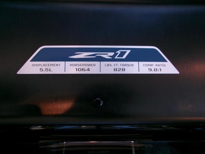 2026 Chevrolet Corvette ZR1 ZR1 Convertible 3LZ